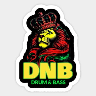 DNB - Lion King Crown Sticker